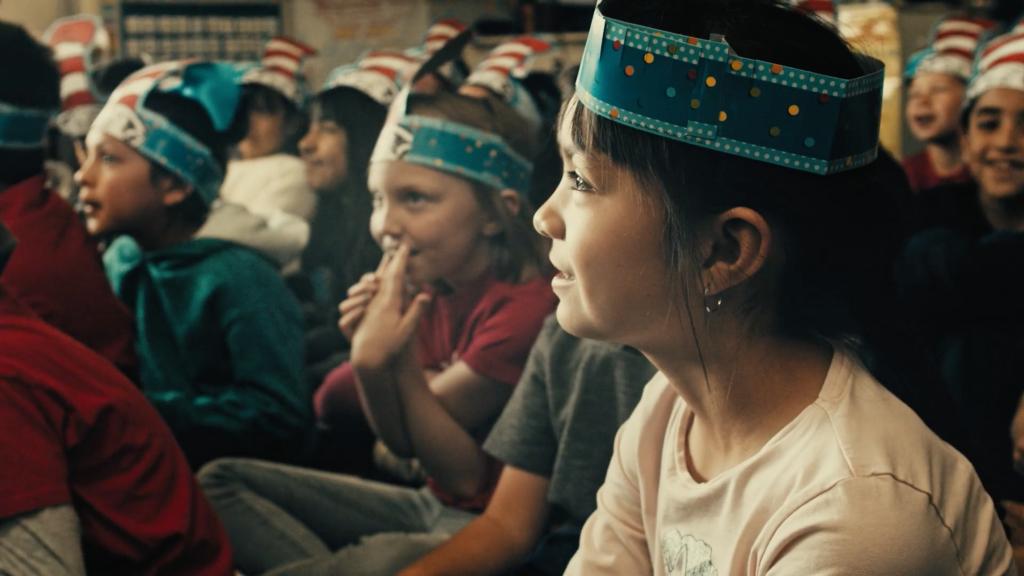 Child in classroom