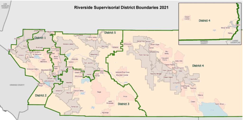 Redistricting Maps County of Riverside, CA