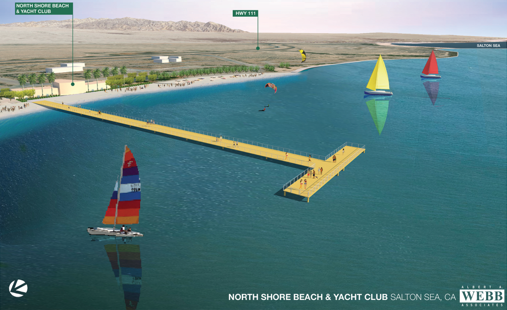 Salton Sea North Lake Project Render