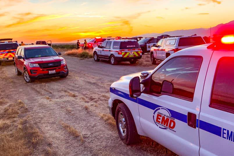 Emergency Management Services vehicle