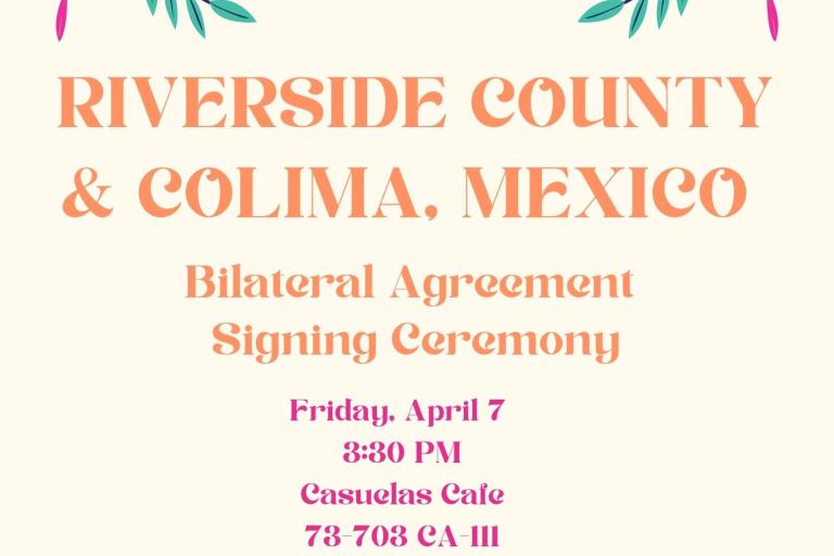 México Signing Ceremony Invitation