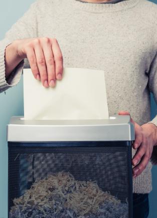 paper shredding